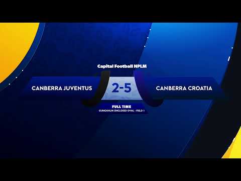 Video thumbnail for NPLM 1st Grade Round 7 | Canberra Juventus FC vs Canberra Croatia FC | LIVE